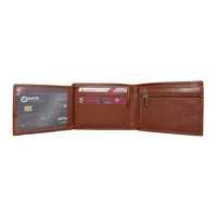 Noah Men’s Leather Wallet ReddishBrown - BIMW101