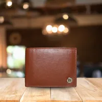 Noah Men’s Leather Wallet ReddishBrown - BIMW101