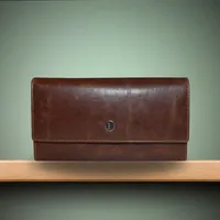 Ayra Women's Leather Wallet Brown - BIWW200