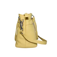 Olivia Women's Leather Bag Yellow - BIWB101