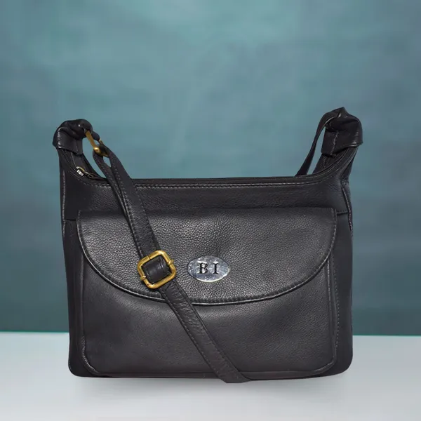 Ivy Women’s Leather Bag Black - BIWB107