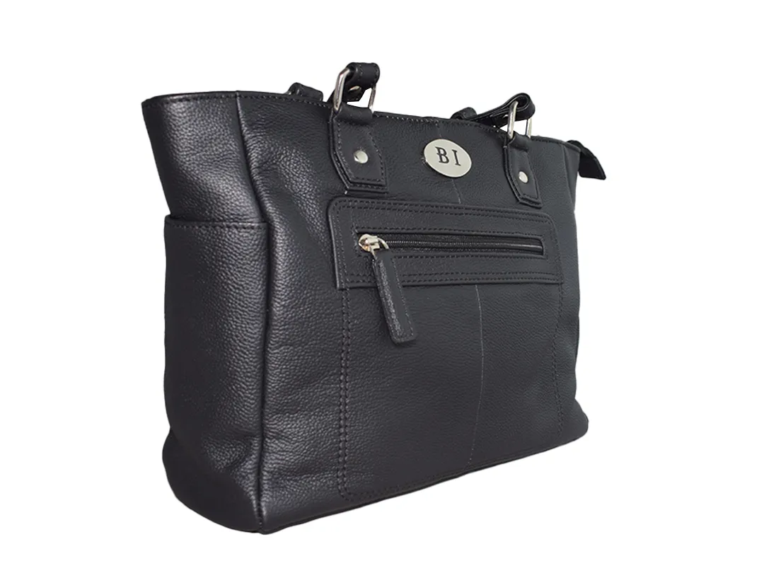 Mia Women’s Leather Bag Black - BIWB109