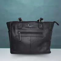 Mia Women’s Leather Bag Black - BIWB109