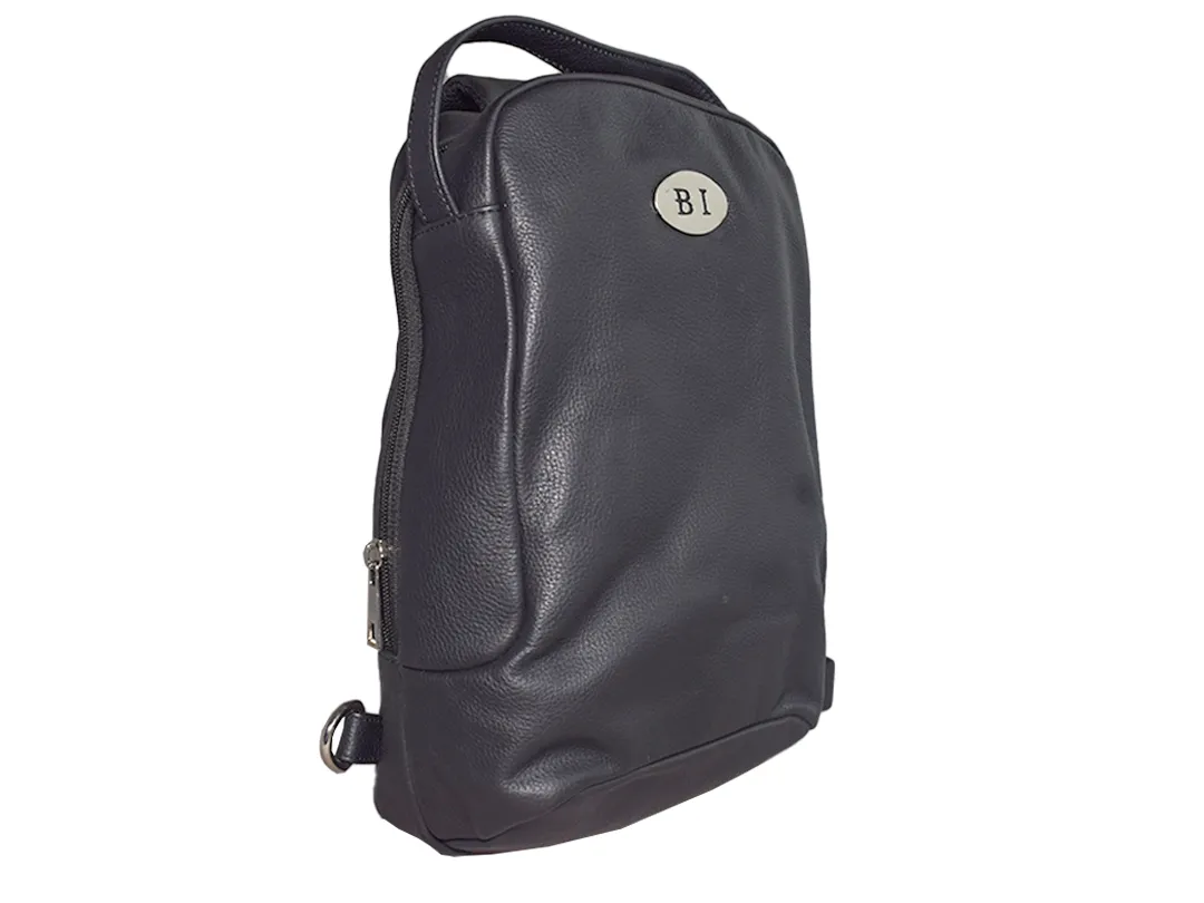 Rosie Women’s Leather Bagpack Black - BIWB115