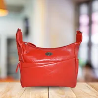Isabella Women’s Leather Bag Red BIWB116