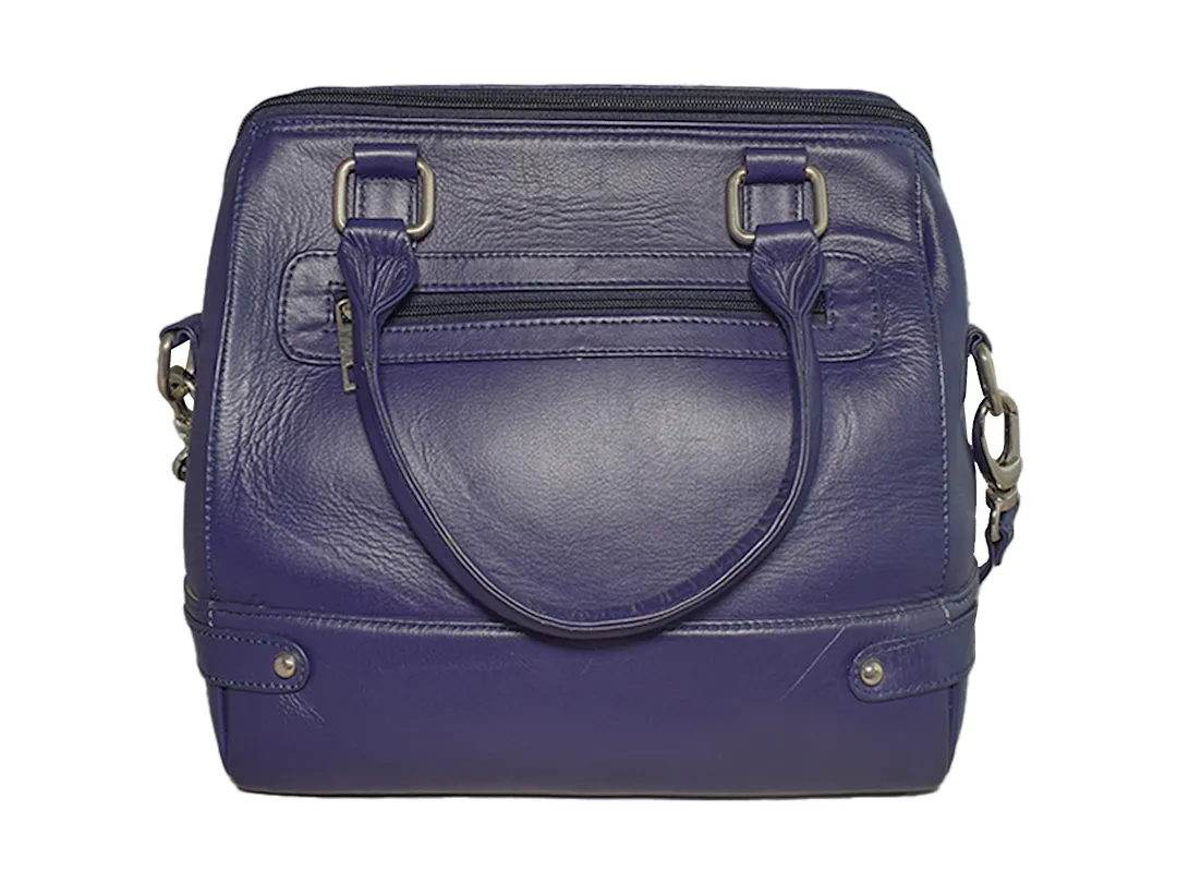 Daisy Women’s Leather Bag Blue - BIWB117