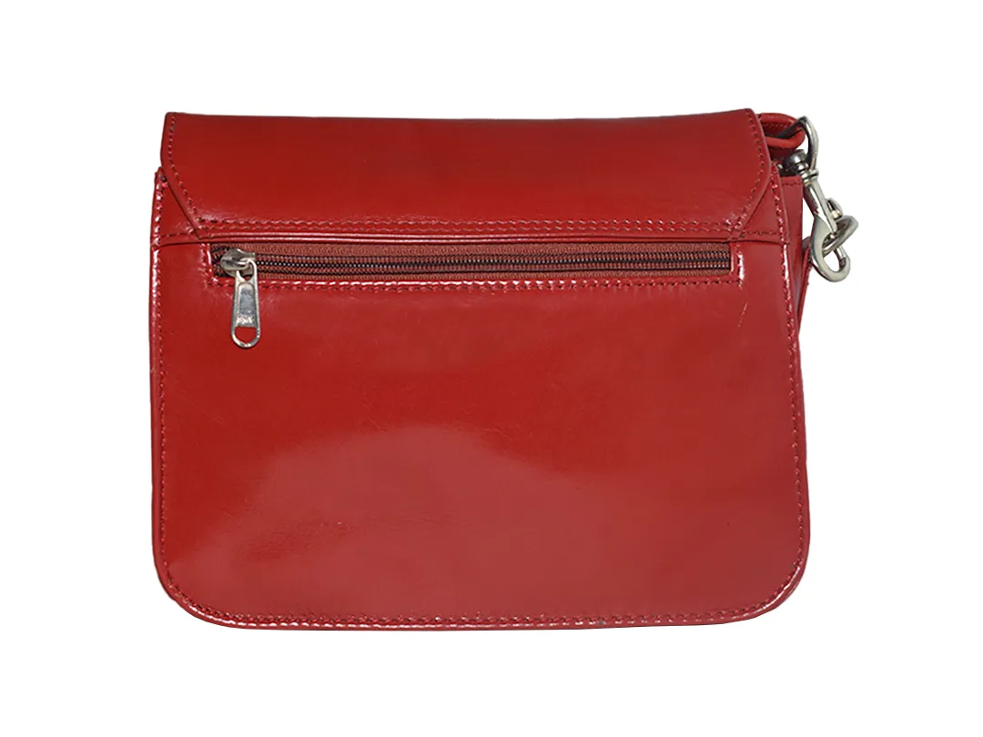 Sienna Women’s Leather Bag Red - BIWB118