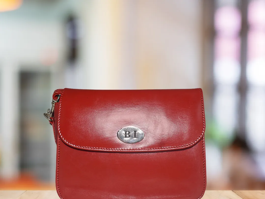 Sienna Women’s Leather Bag Red - BIWB118