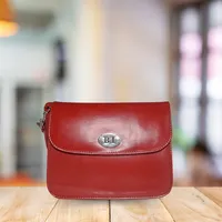 Sienna Women’s Leather Bag Red - BIWB118
