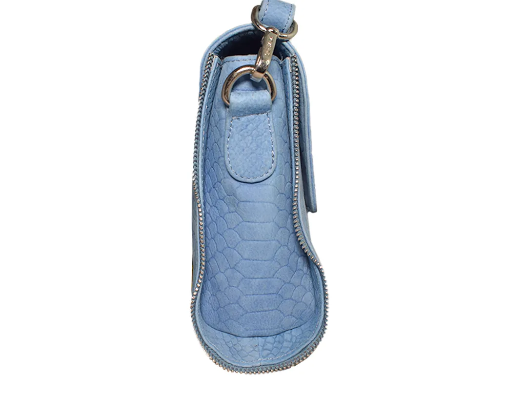 Florence Women’s Leather Bag Sky Blue - BIWB119