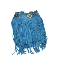 Ella Women’s Leather Bag Blue - BIWB120