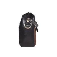 Charlotte Women’s Leather Bag Black & Brown - BIWB121