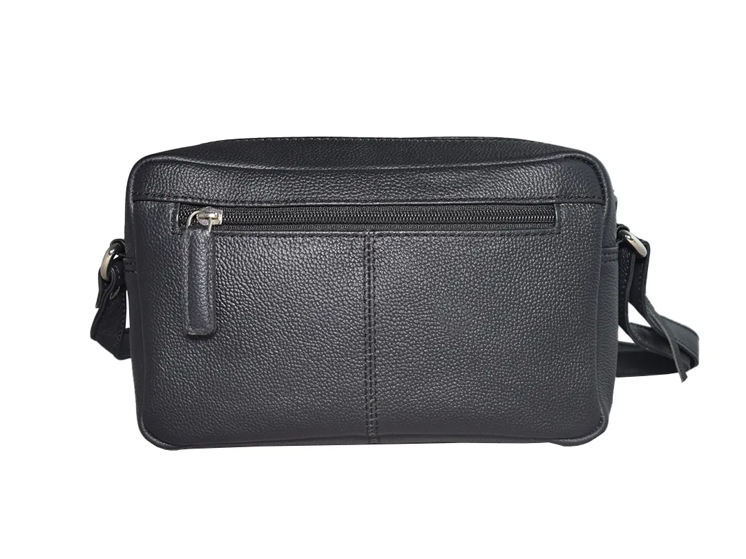Phoebe Women's Leather Black Bag - BIWB123