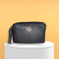 Phoebe Women's Leather Black Bag - BIWB123