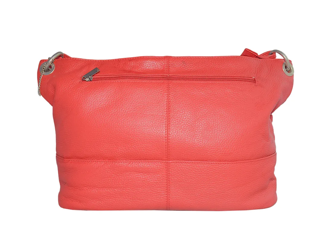Sophie Women's Leather Bag Red - BIWB126