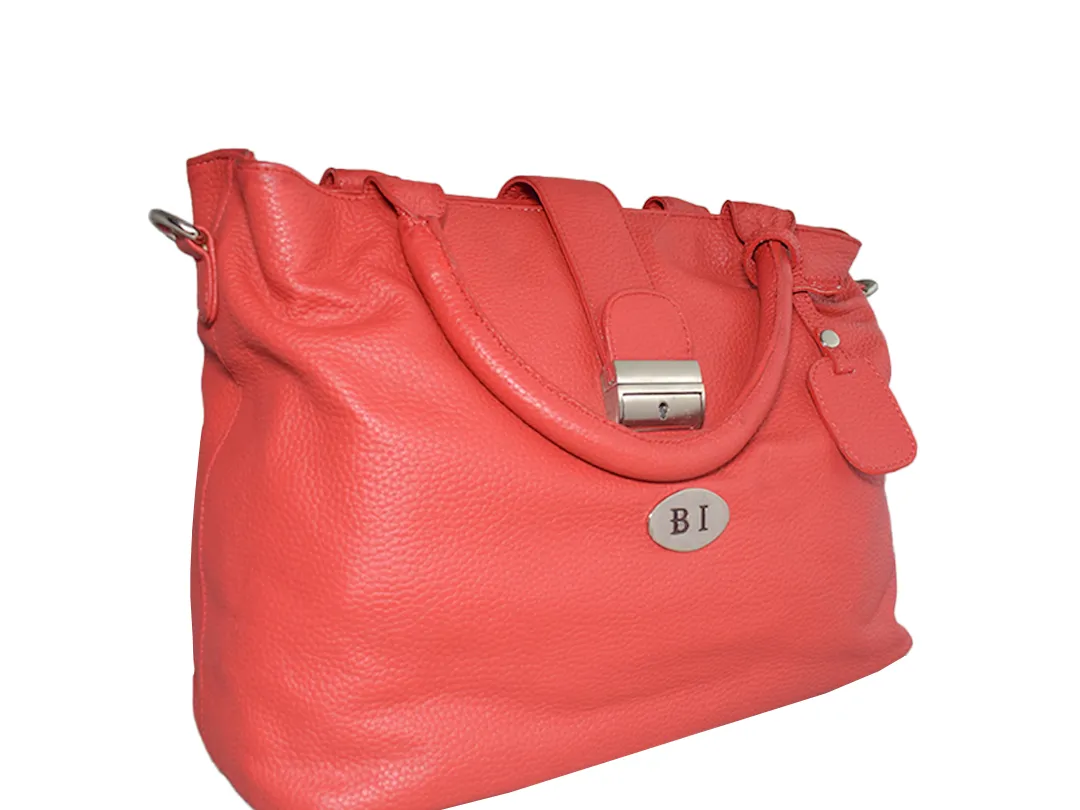 Evelyn  Women's Leather Bag Red - BIWB127