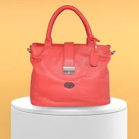 Evelyn  Women's Leather Bag Red - BIWB127