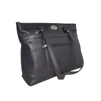 Emilia  Women's Leather Bag Black - BIWB129