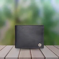 Freddie Men’s Leather Wallet Black - BIMW113