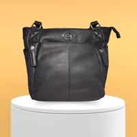 Ariav  Women's Leather Bag Black - BIWB130