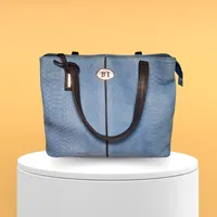 Matilda  Women's Leather Bag Sky Blue - BIWB131