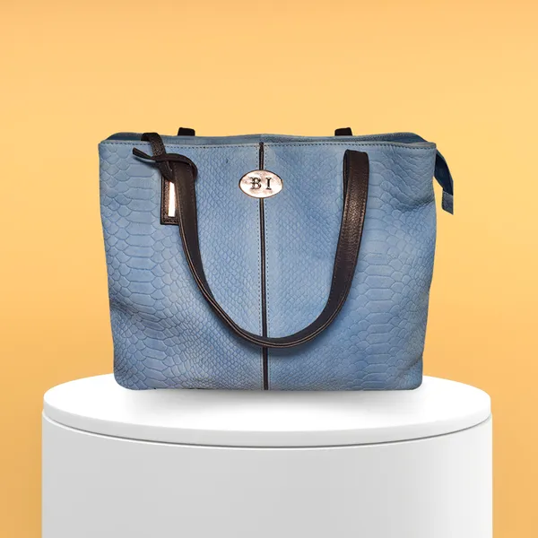 Matilda  Women's Leather Bag Sky Blue - BIWB131