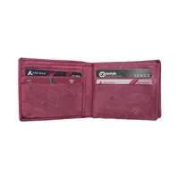 Arthur Men’s Leather Wallet Pink - BIMW116