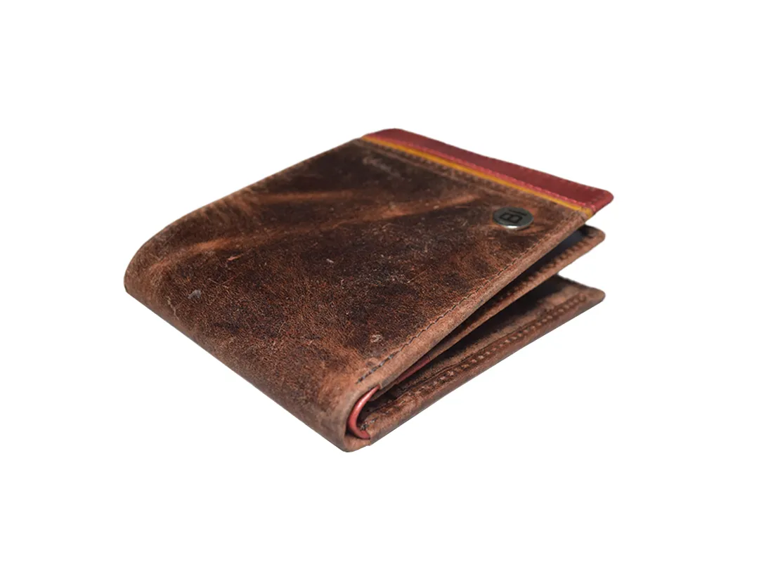 Archie Men’s Leather Wallet Brown - BIMW119