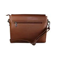 Lorenzo Mens Leather Bags Light Brown - BIMB3007