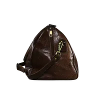 Adriel Mens Leather Duffle Bags Brown - BIMB3001