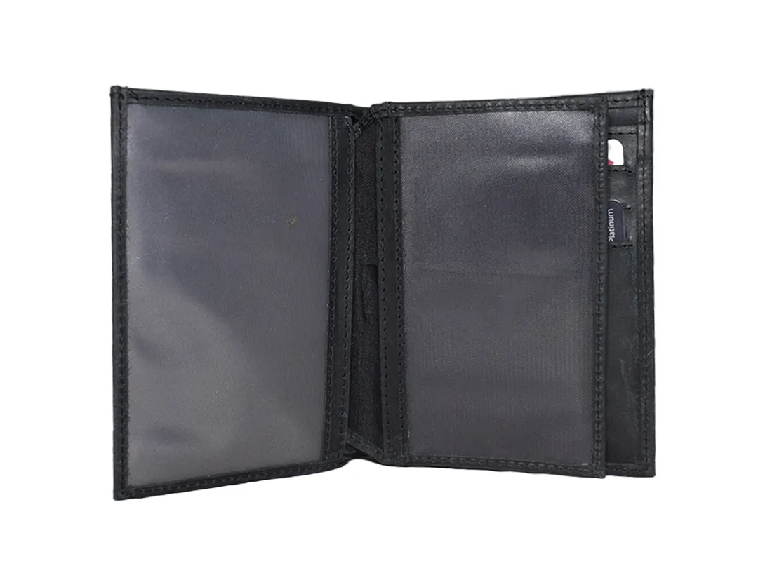 Charlie Men’s leather wallet Black - BIMW123