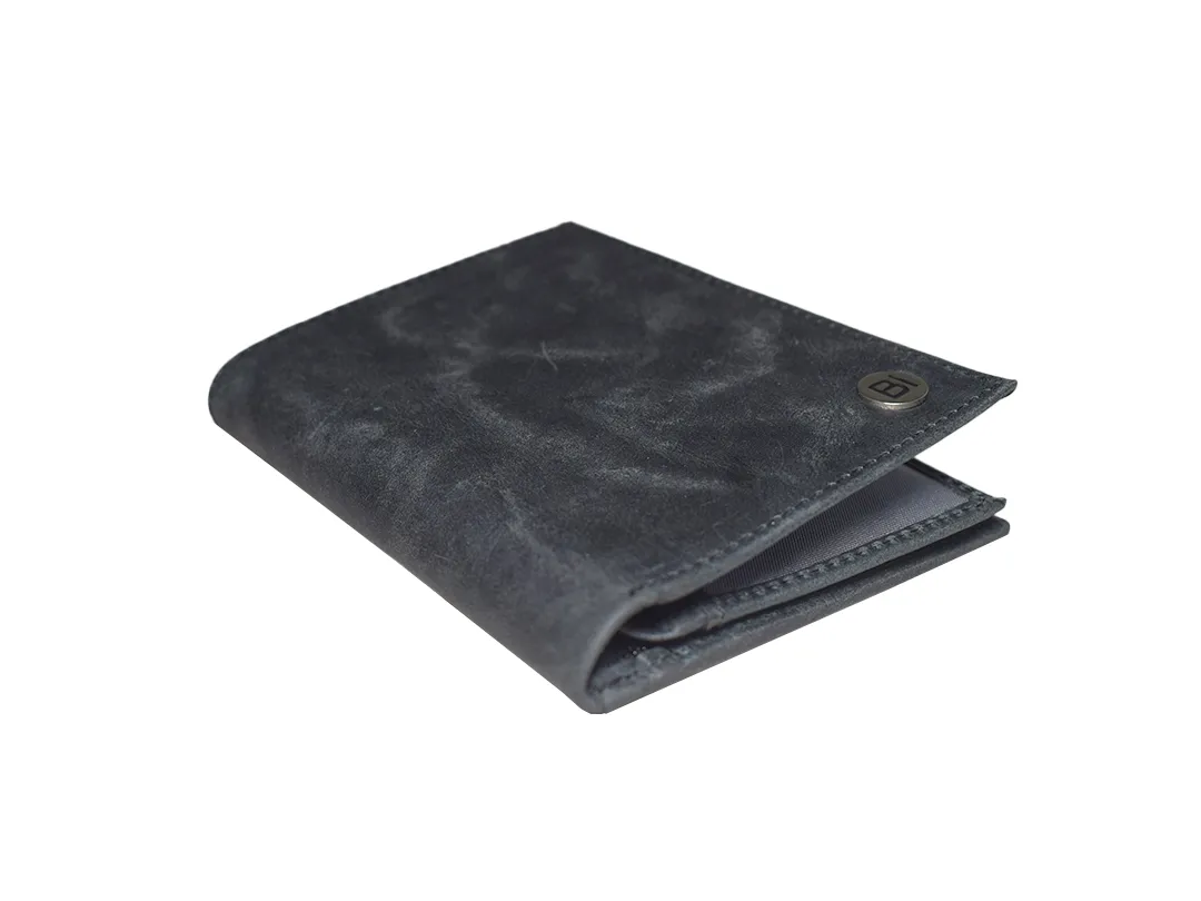 Charlie Men’s leather wallet Black - BIMW123