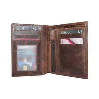 Charlie Men’s leather wallet Brown  - BIMW124