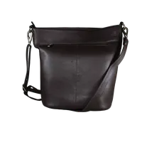 Jameson Mens Leather Bags Dark Brown - BIMB3008