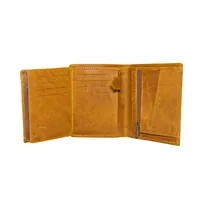 Henry Men’s leather wallet Tan - BIMW127