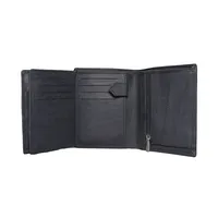 Henry Men’s leather wallet Black - BIMW128