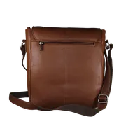 Giovanni Mens Leather Cross Body Bags Light Brown - BIMB3009