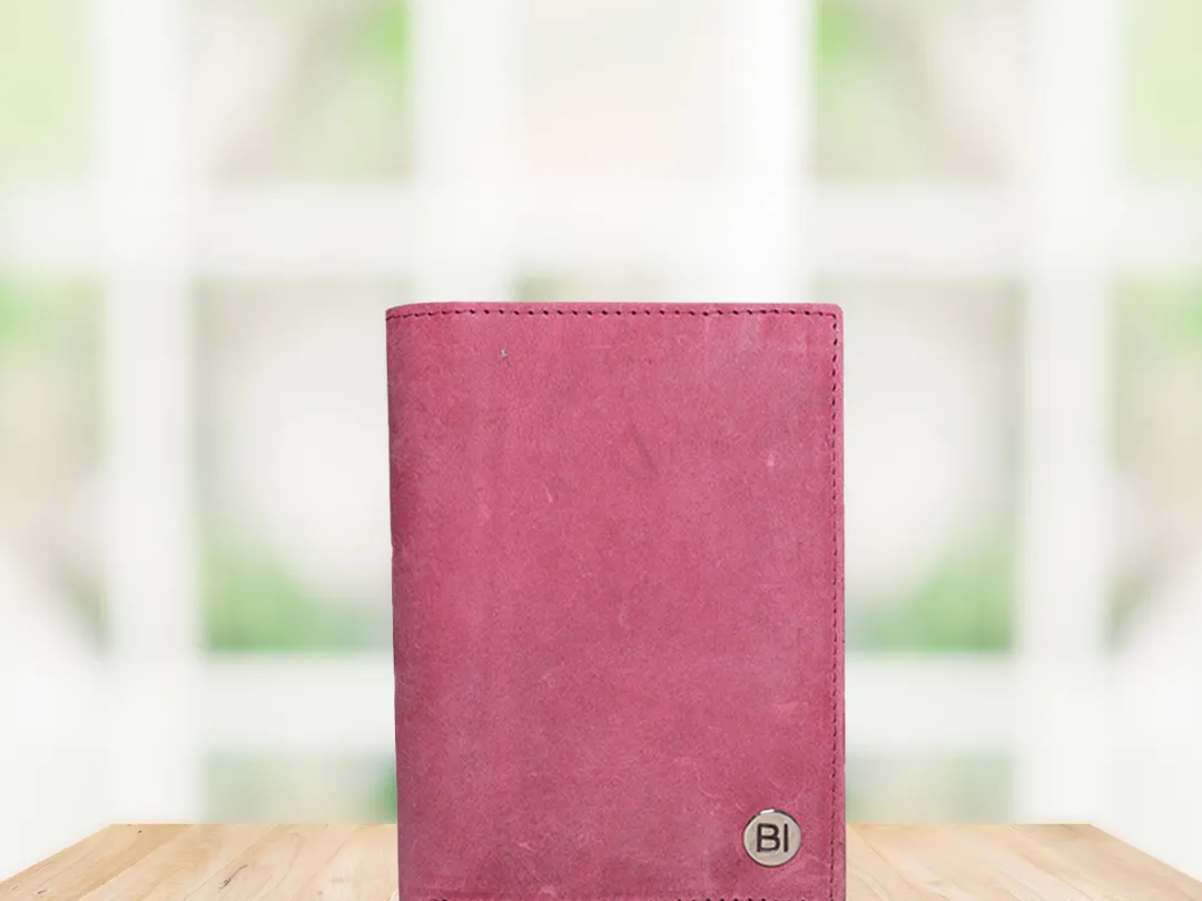 Harry Men’s Leather Wallet Pink - BIMW130
