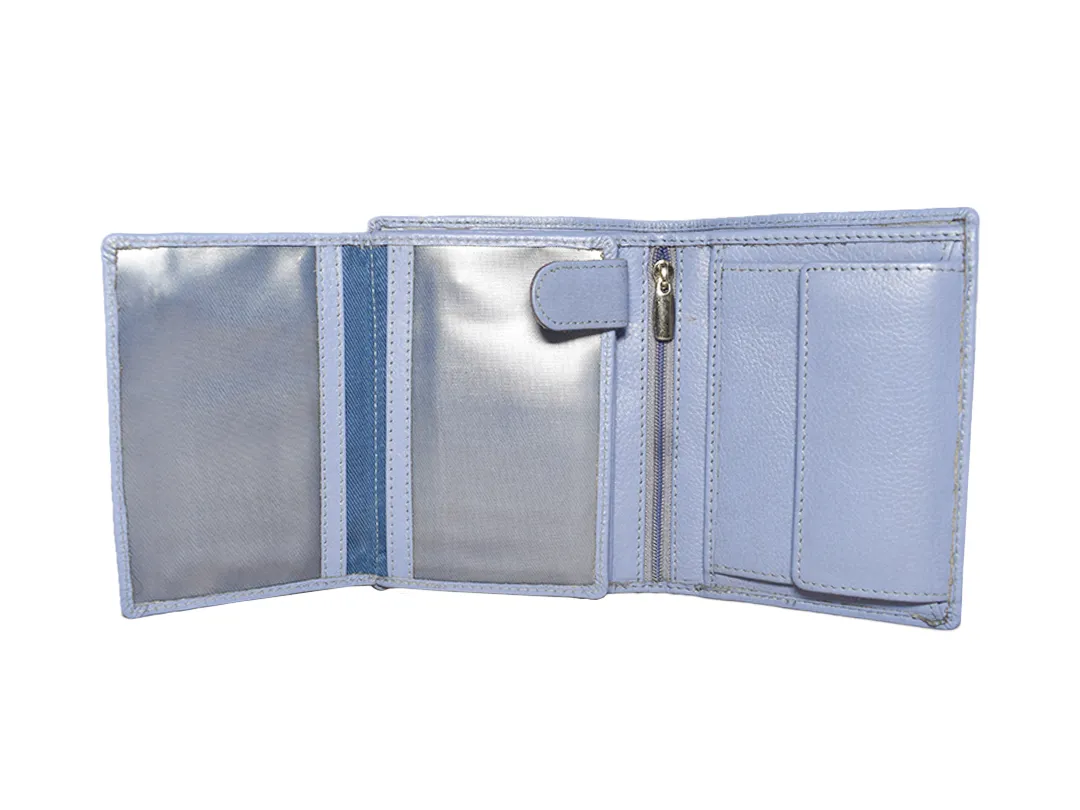 Jack Men’s Leather Wallet Sky Blue - BIMW131