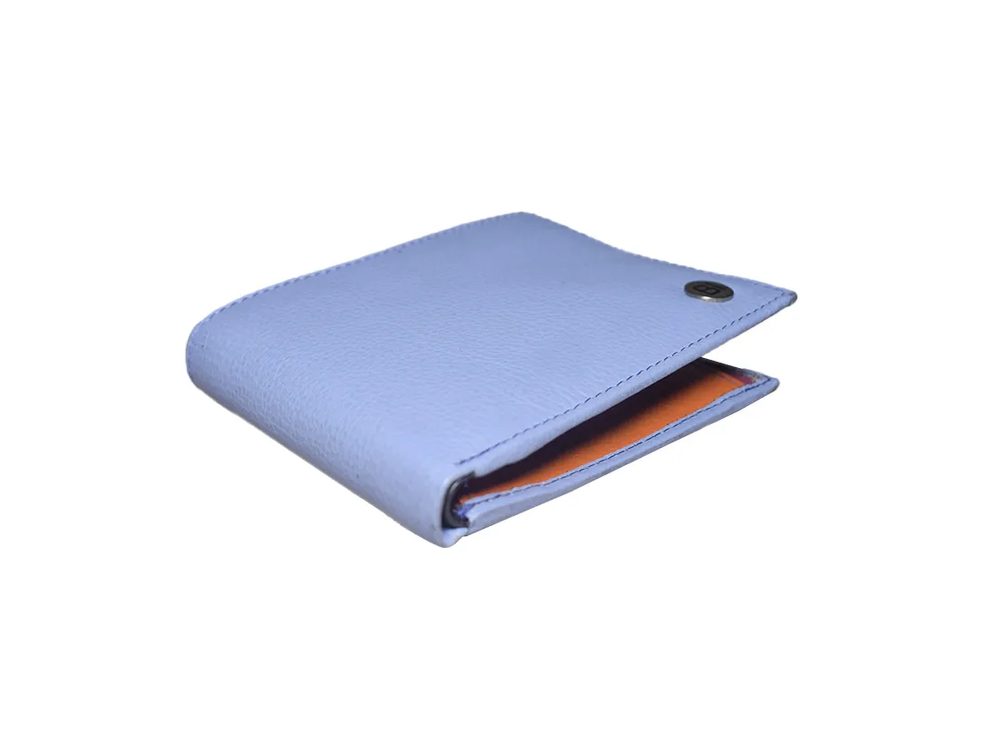 Jacob Men’s Leather Wallet Sky Blue - BIMW134