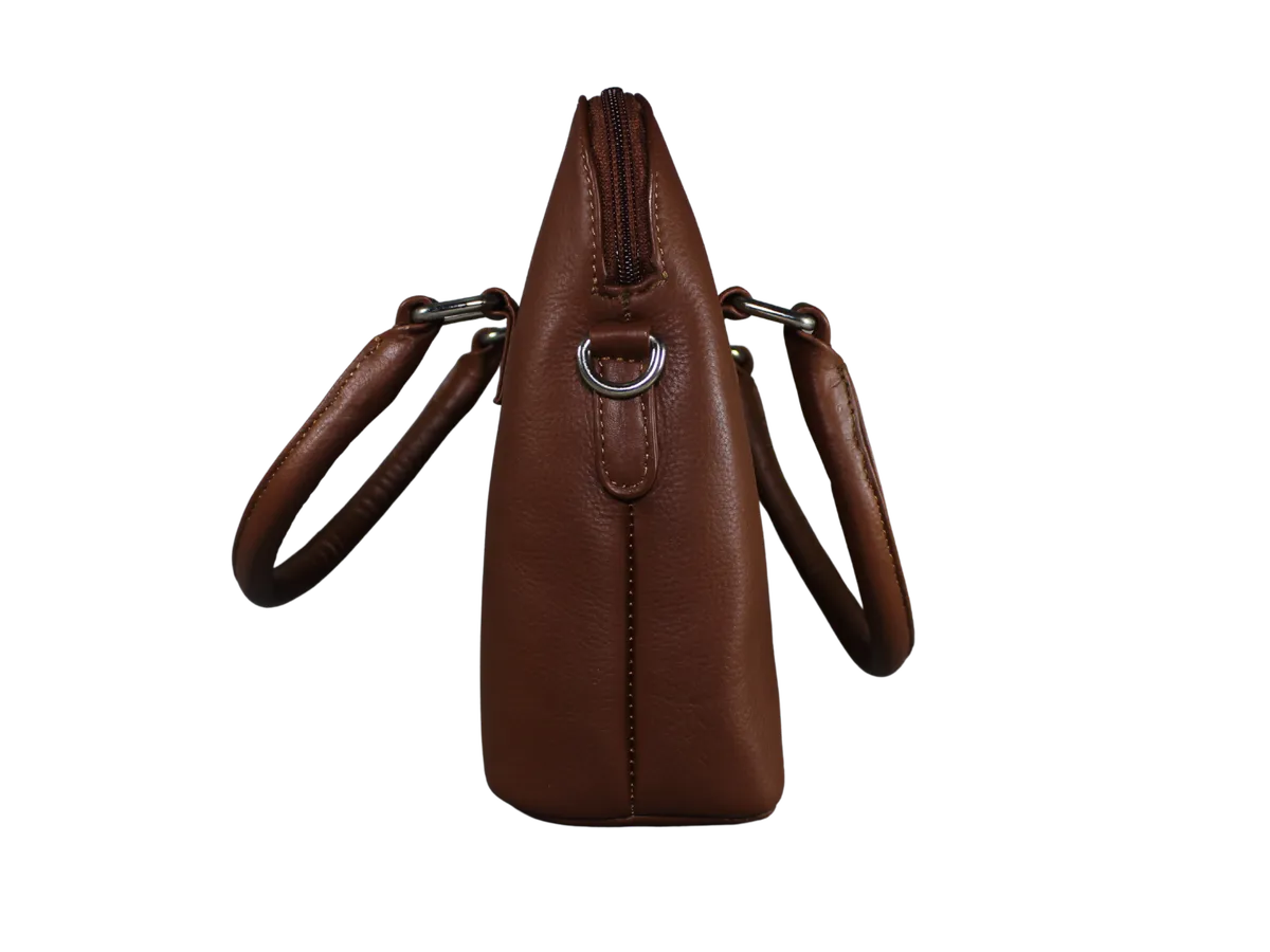 Vincent Mens Leather Bags Brown - BIMB3003