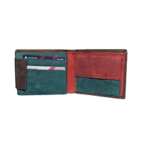 Luca Men’s leather wallet Dark Brown - BIMW137