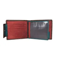 Luca Men’s leather wallet Dark Brown - BIMW137