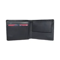 Isac Men’s Leather Wallet Black - BIMW142