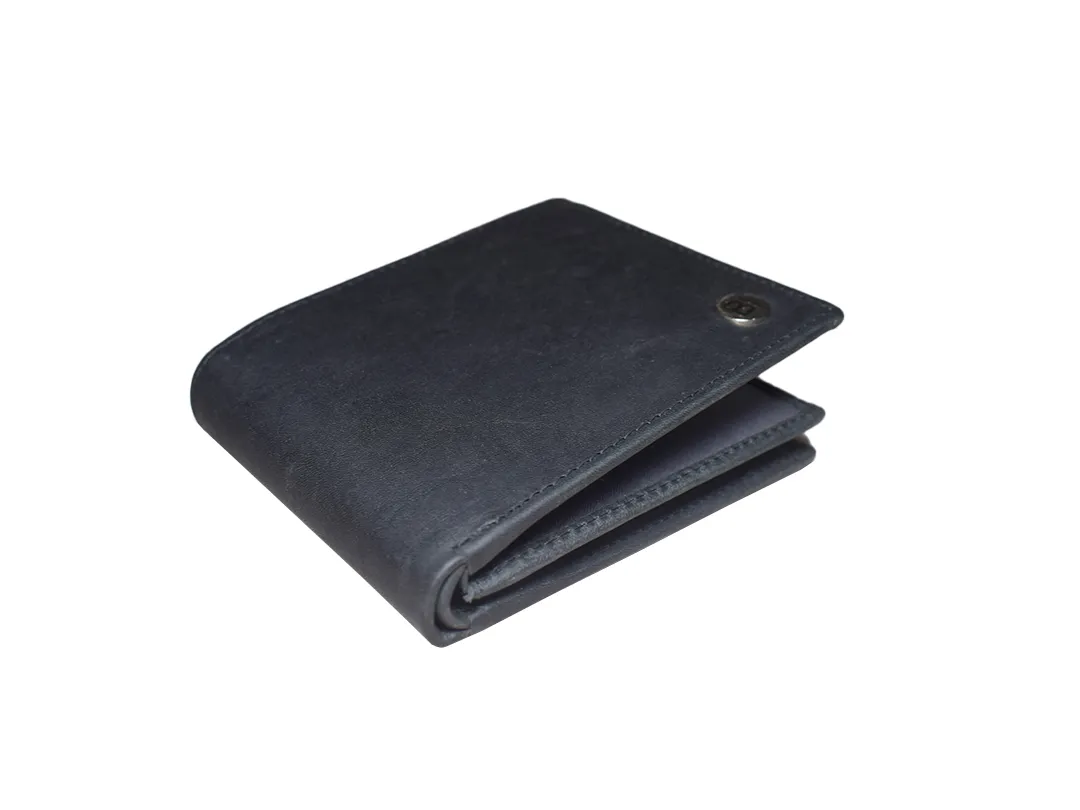 Isac Men’s Leather Wallet Black - BIMW142