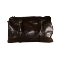 Adriel Mens Leather Duffle Bags Brown - BIMB3001