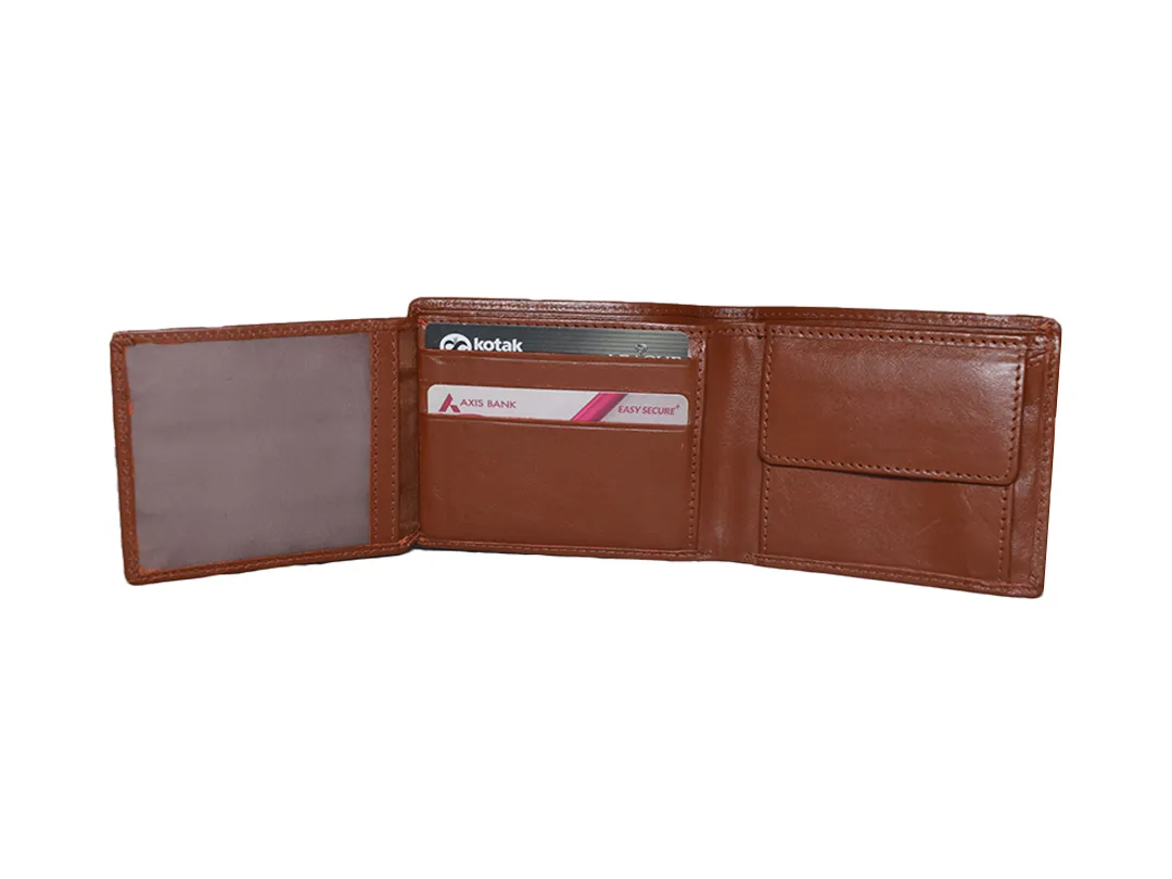 Rueben Men’s Leather Wallet Redish Brown - BIMW147