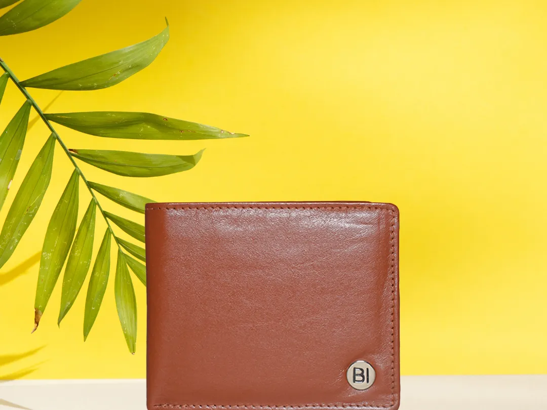 Rueben Men’s Leather Wallet Redish Brown - BIMW147