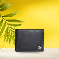 Rueben Men’s Leather Wallet Black - BIMW148