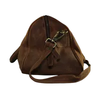Sawyer Mens Duffle Leather Bags Brown - BIMB3012